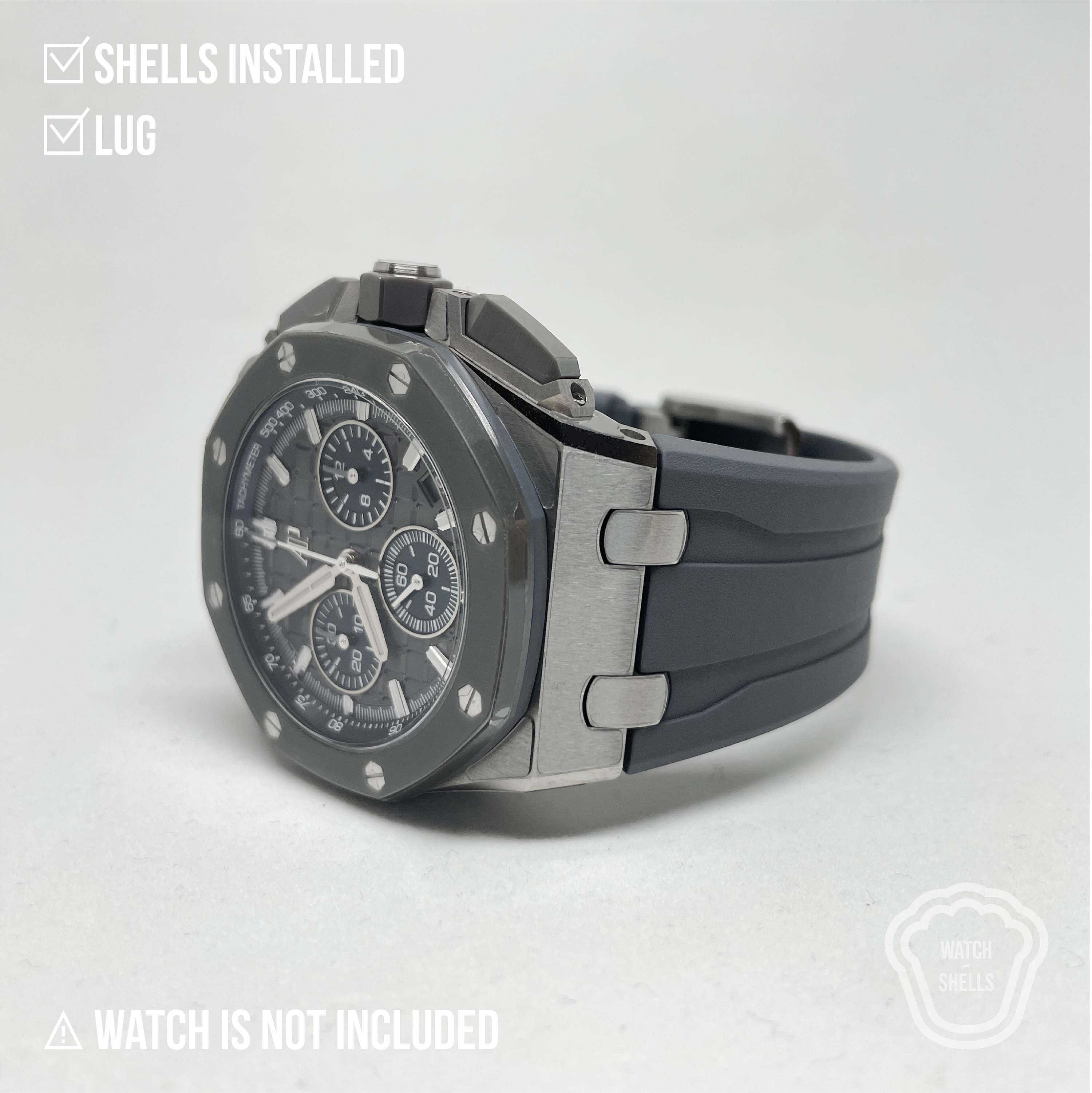WATCHSHELL AUDEMARS PIGUET ROYAL OAK OFFSHORE 26420IO.OO.A009CA.01 43MM PROTECTIVE FILM