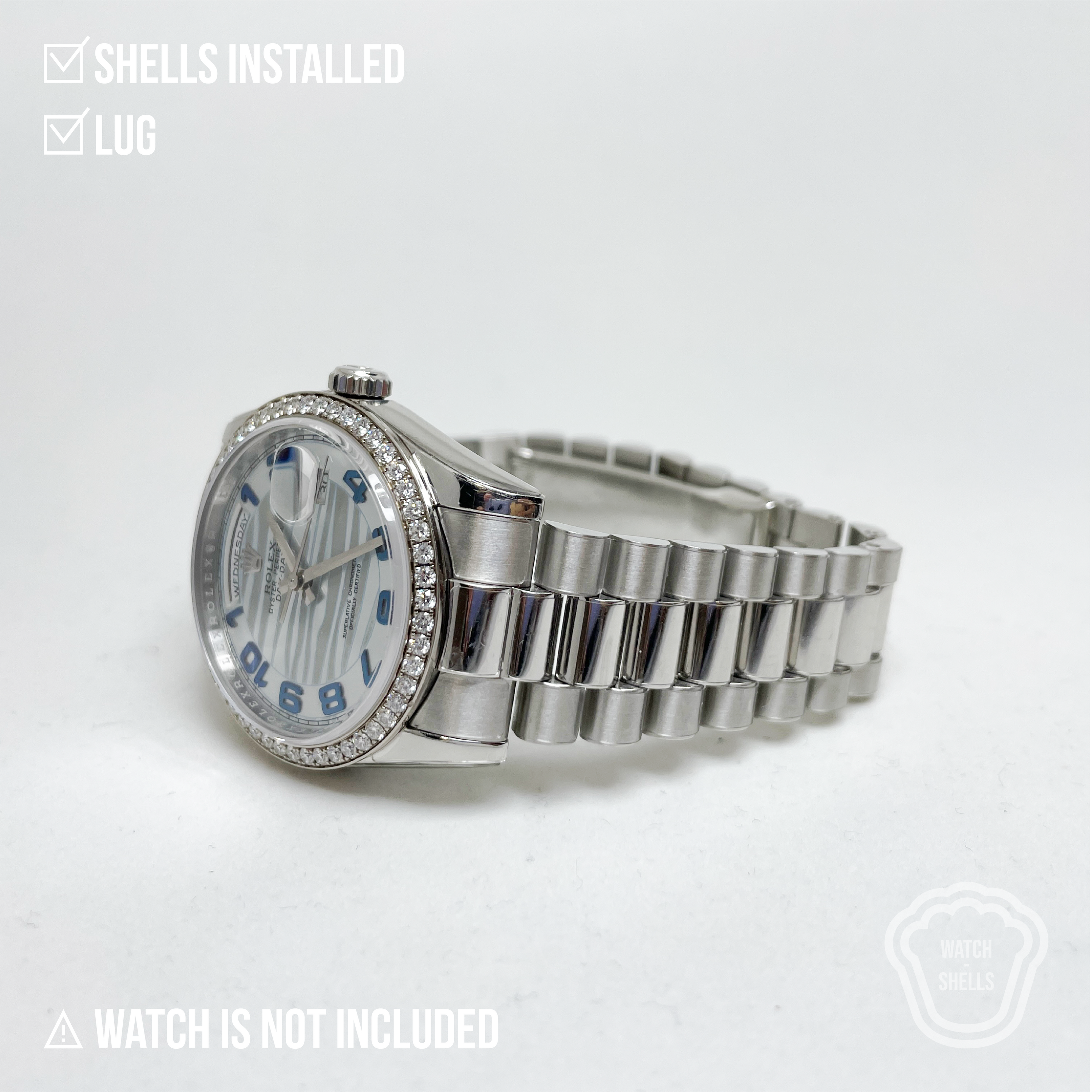 WATCHSHELL ROLEX DAY-DATE 118346 36MM PRESIDENT PROTECTIVE FILM