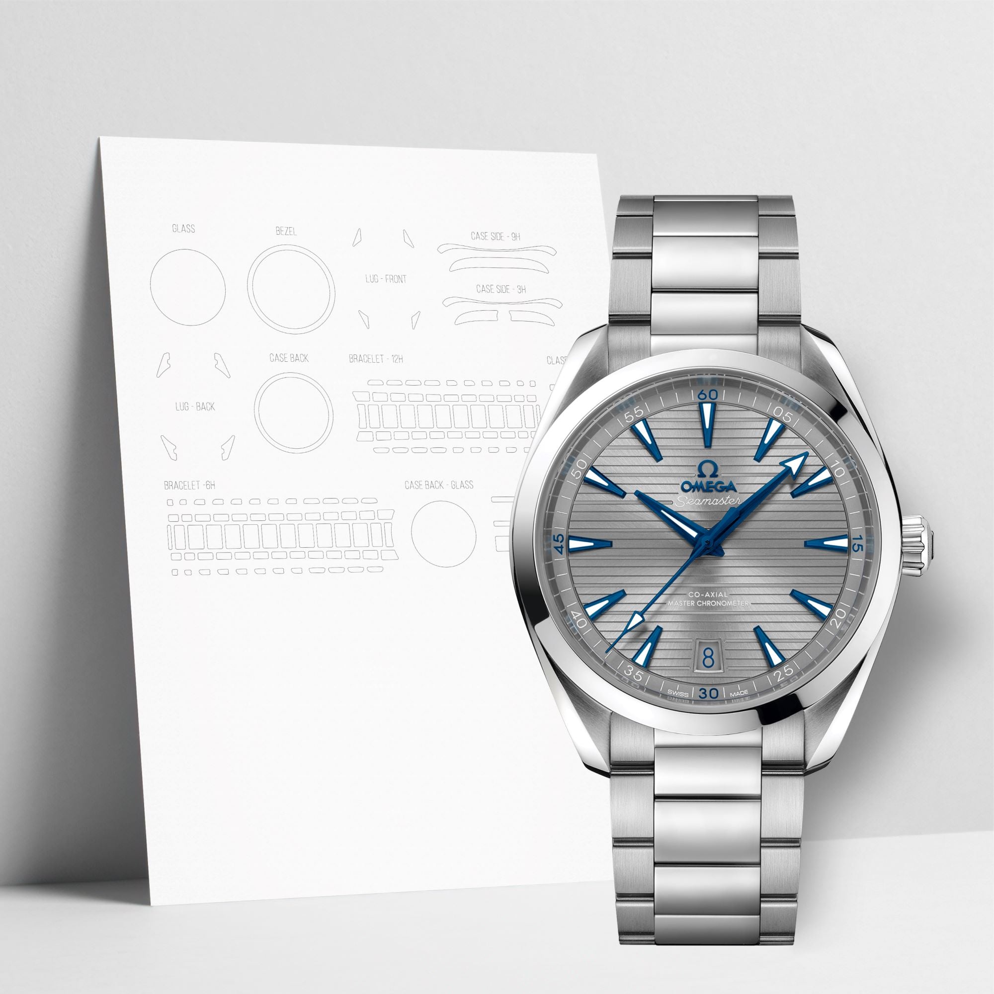 WATCHSHELL OMEGA AQUA TERRA 220.10.41.21.06.001 41MM PROTECTIVE FILM