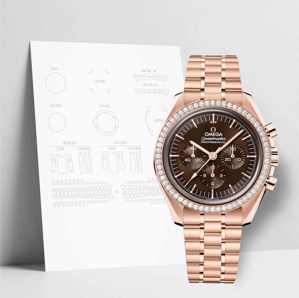 WATCHSHELL OMEGA MOONWATCH 310.55.42.50.13.001 42MM PROTECTIVE FILM