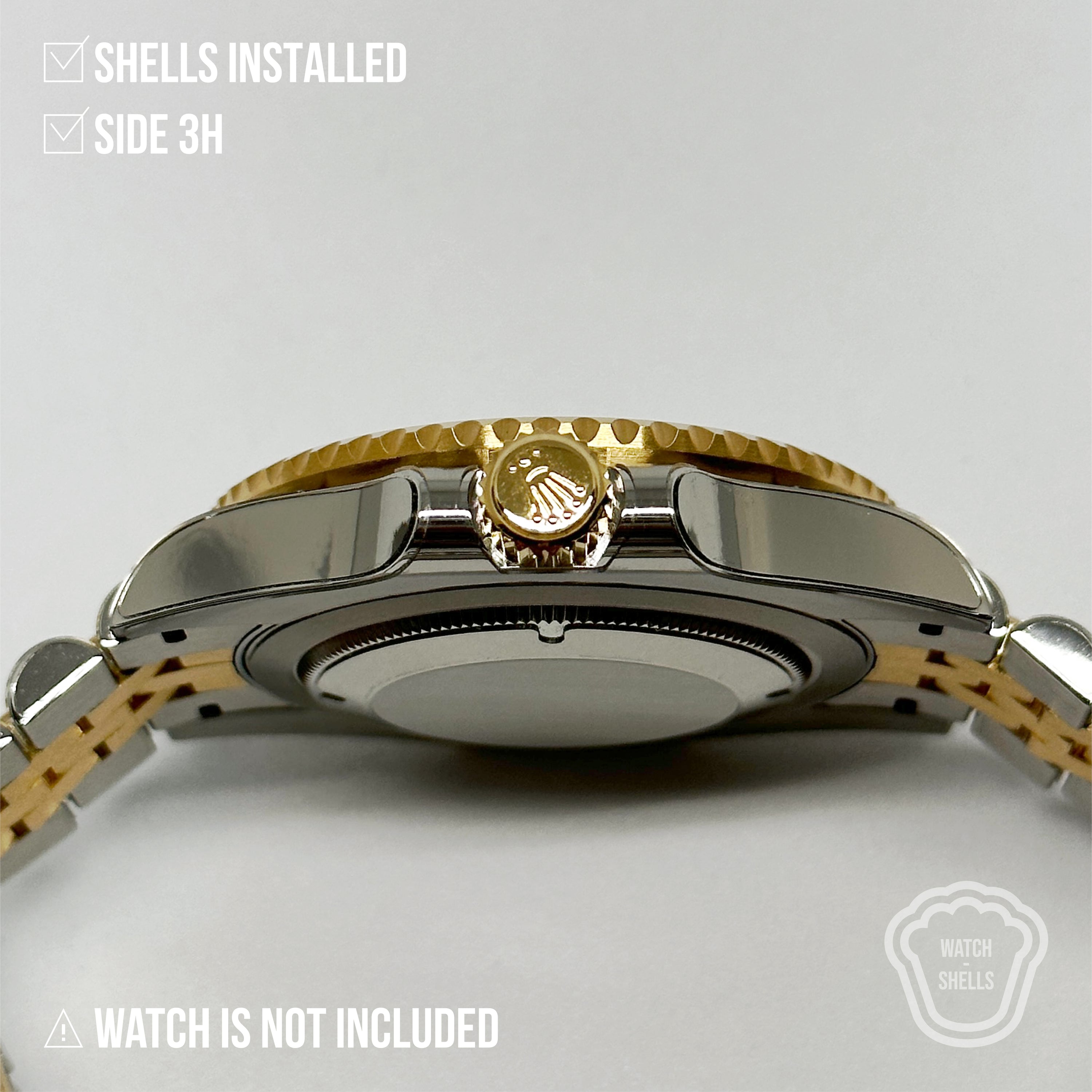 WATCHSHELL ROLEX GMT-MASTER II 126713GRNR 40MM JUBILEE PROTECTIVE FILM