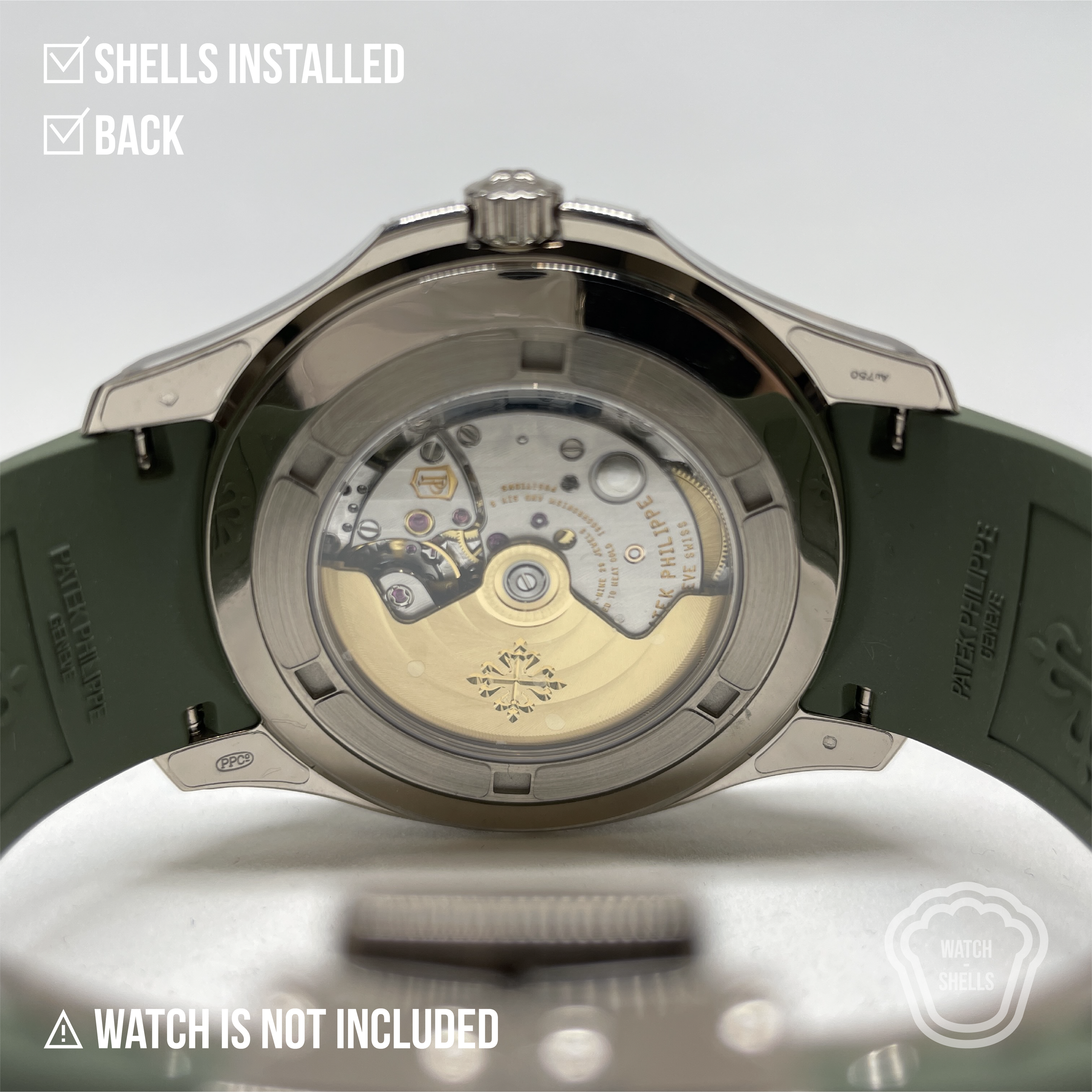 WATCHSHELL PATEK PHILIPPE AQUANAUT 5168G 42.2MM PROTECTIVE FILM