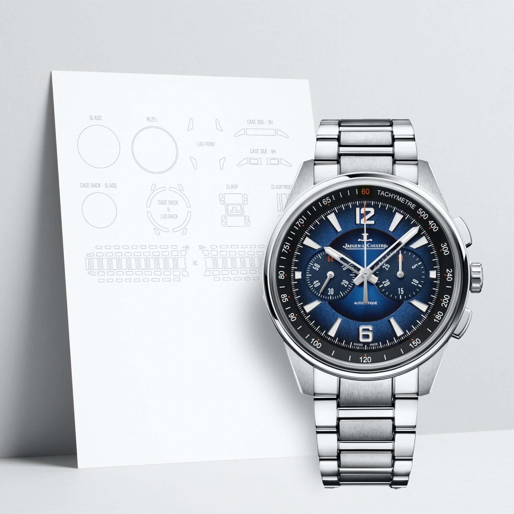 WATCHSHELL JAEGER-LECOULTRE POLARIS Q9028181 42MM PROTECTIVE FILM