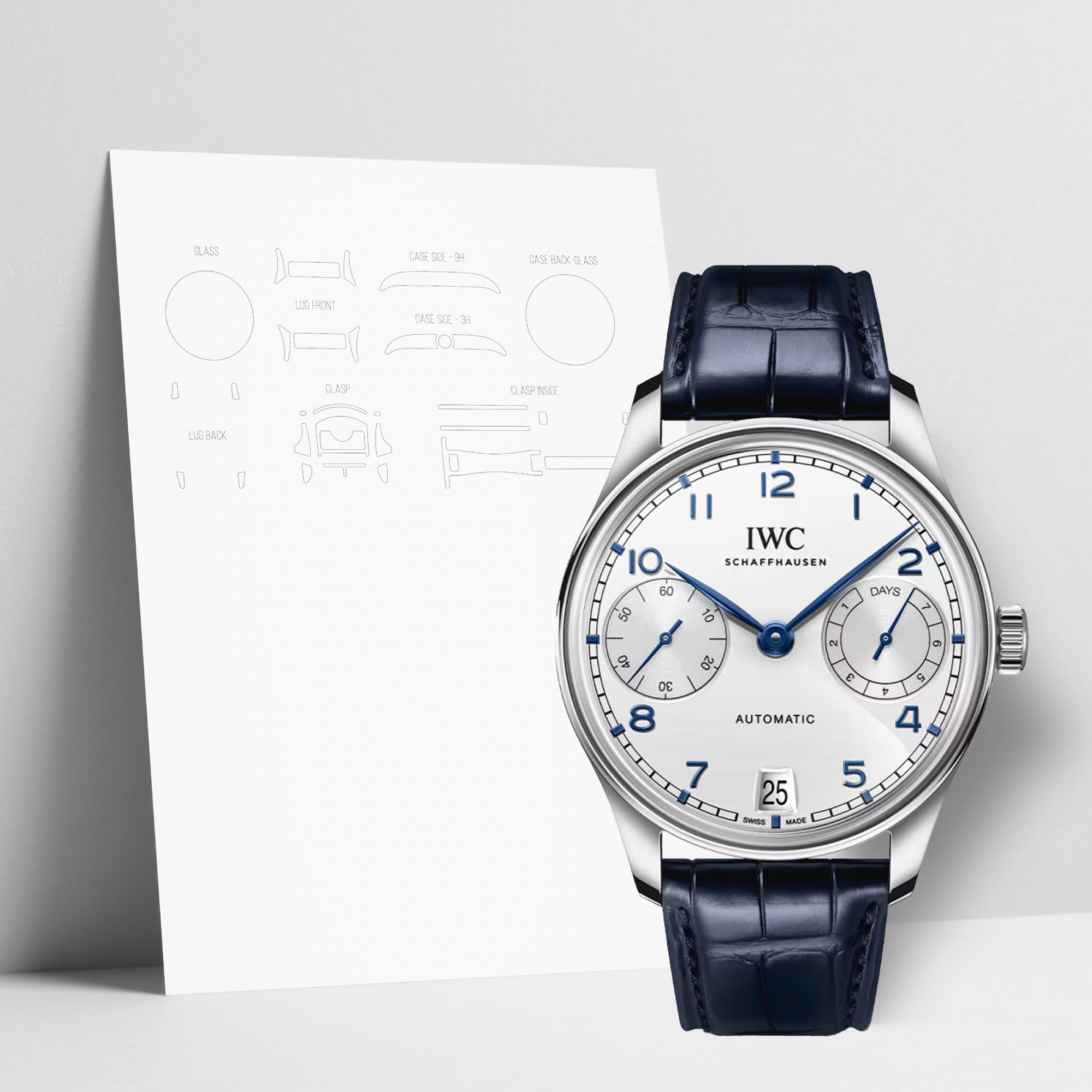 WATCHSHELL IWC PORTUGIESER IW501702 42MM PROTECTIVE FILM