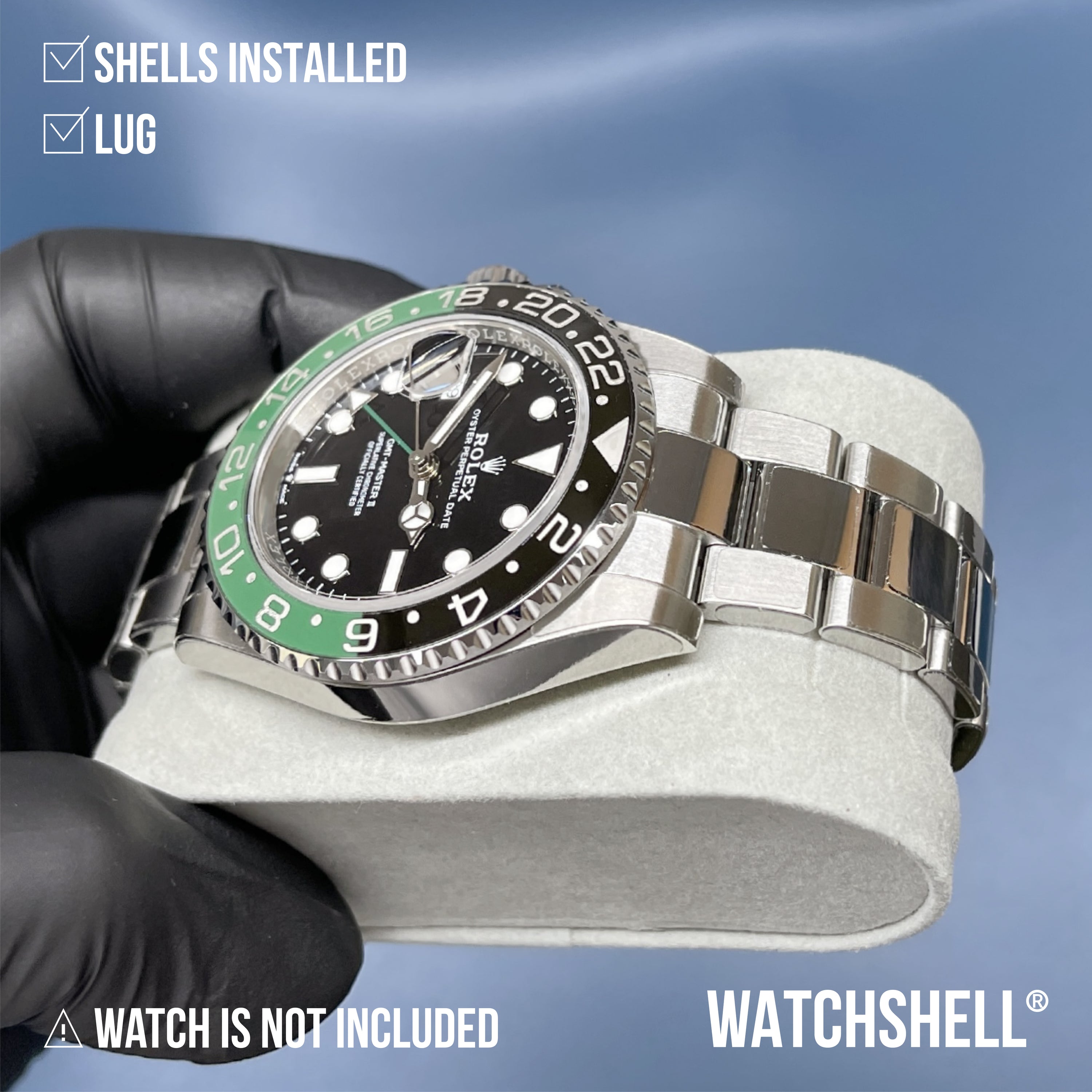 WATCHSHELL ROLEX GMT-MASTER II 126720VTNR 40MM OYSTER PROTECTIVE FILM