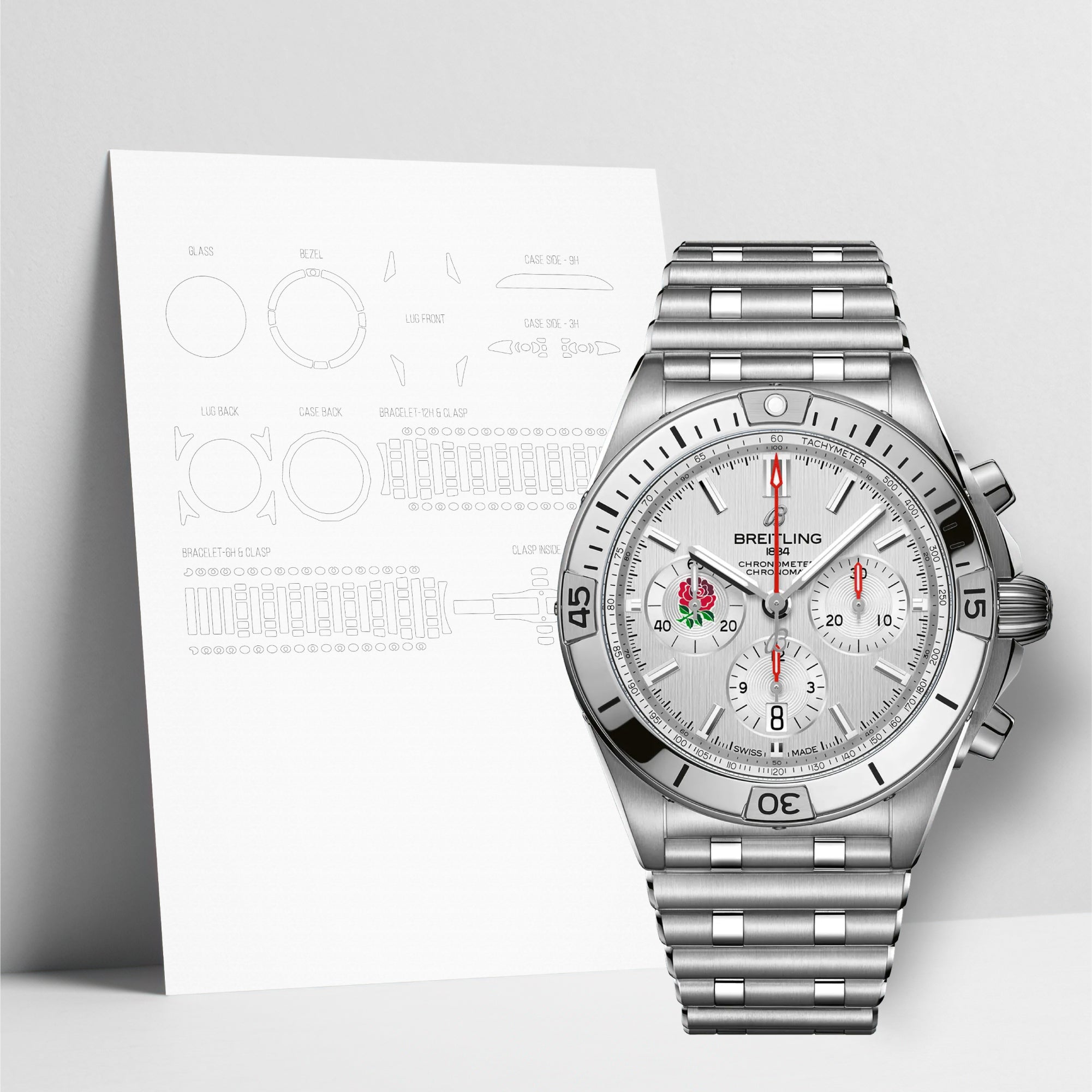 WATCHSHELL BREITLING CHRONOMAT AB0134A71A1A1 42MM PROTECTIVE FILM