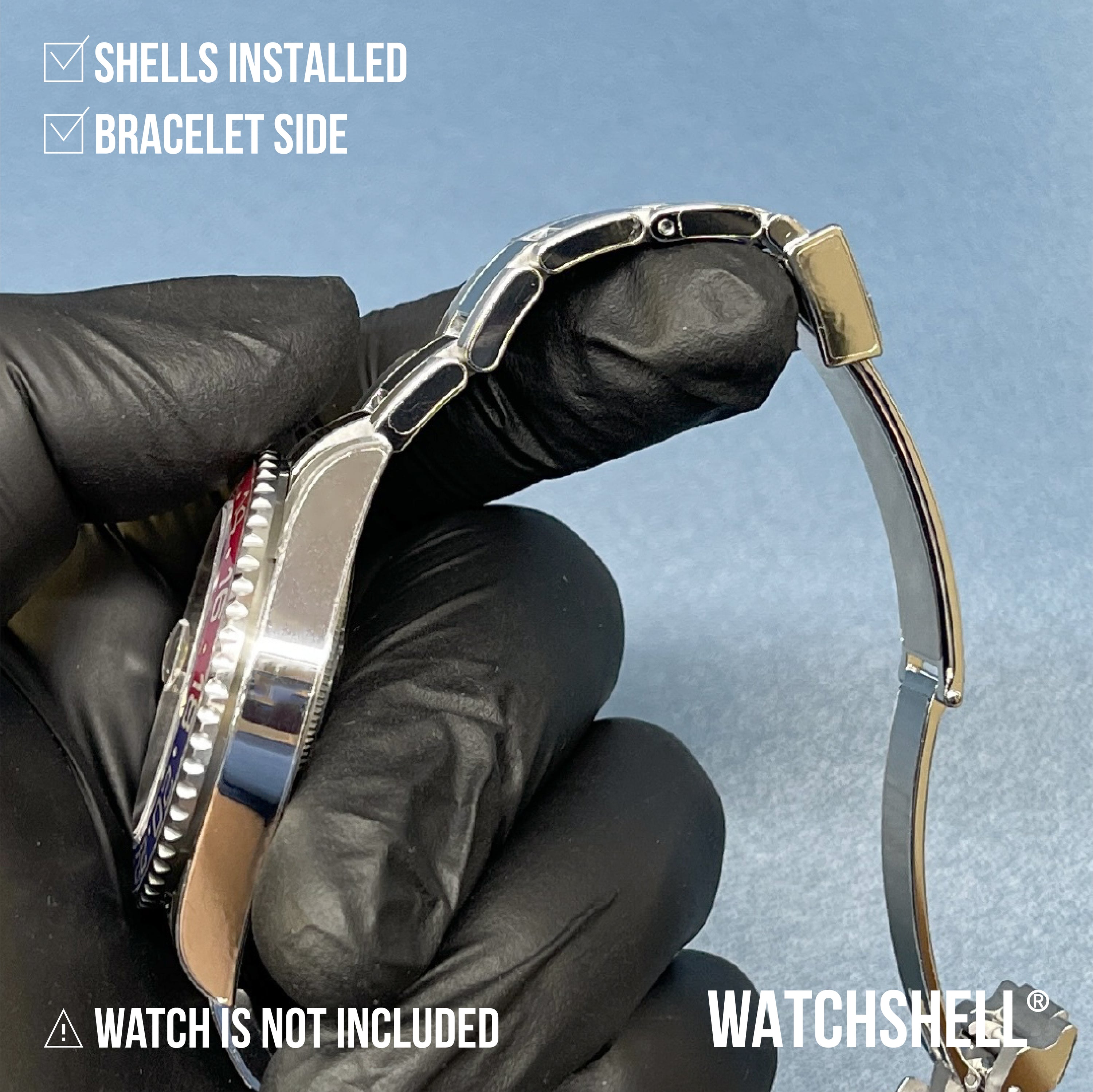 WATCHSHELL ROLEX GMT-MASTER II 126710BLRO 40MM OYSTER PROTECTIVE FILM