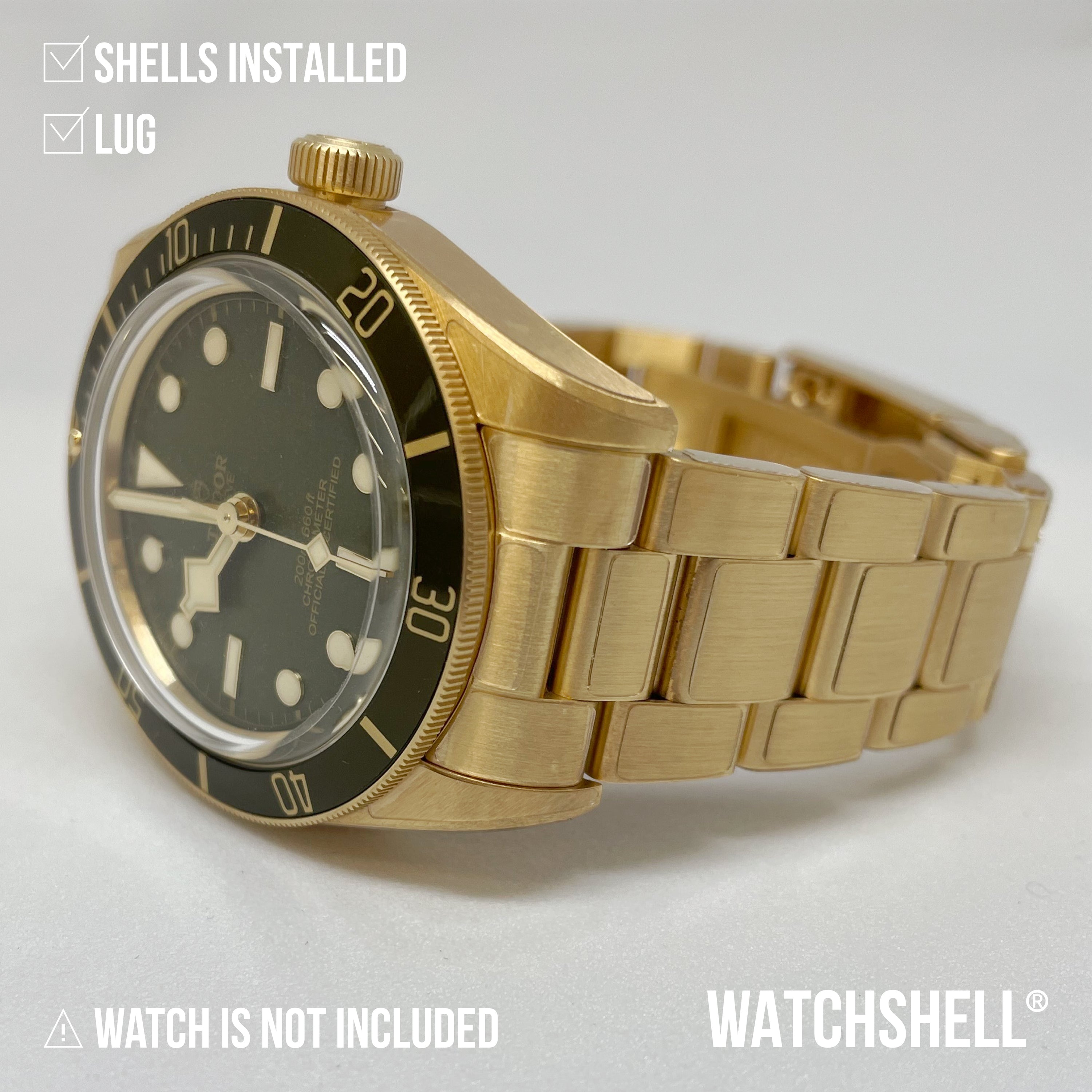 WATCHSHELL TUDOR BLACK BAY M79000-0001 37MM PROTECTIVE FILM