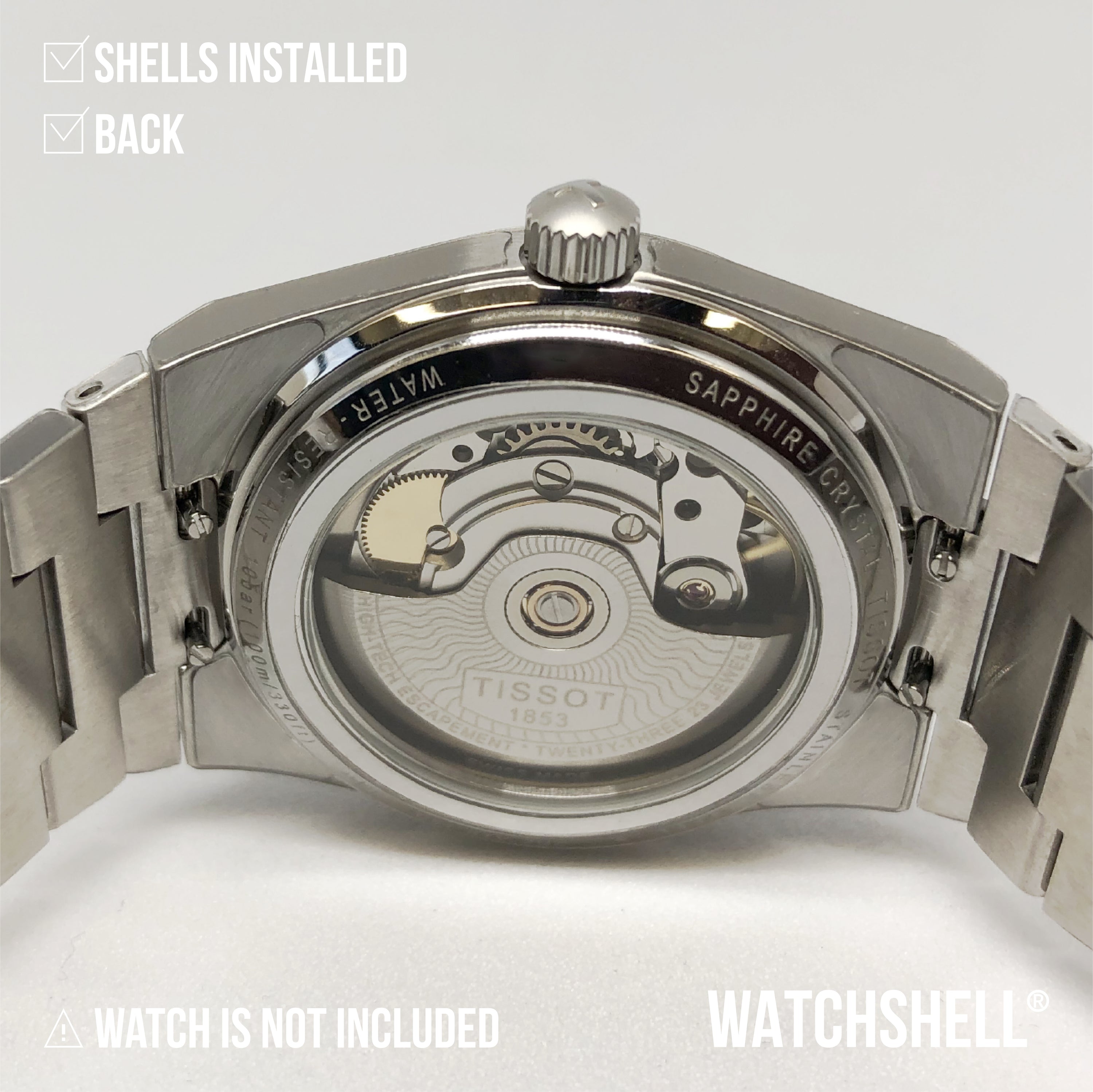 WATCHSHELL TISSOT PRX T137.207.11.111.00 35MM PROTECTIVE FILM