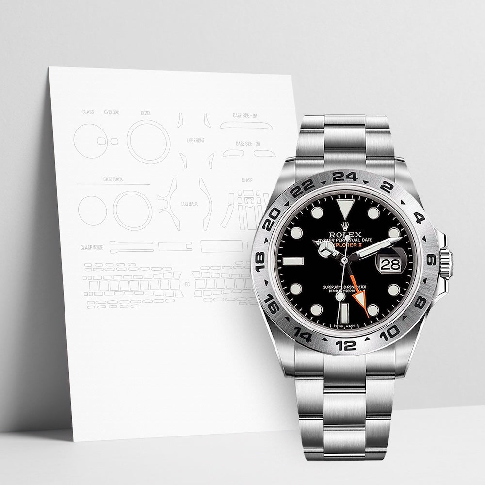 WATCHSHELL ROLEX EXPLORER II 216570 42MM OYSTER PROTECTIVE FILM