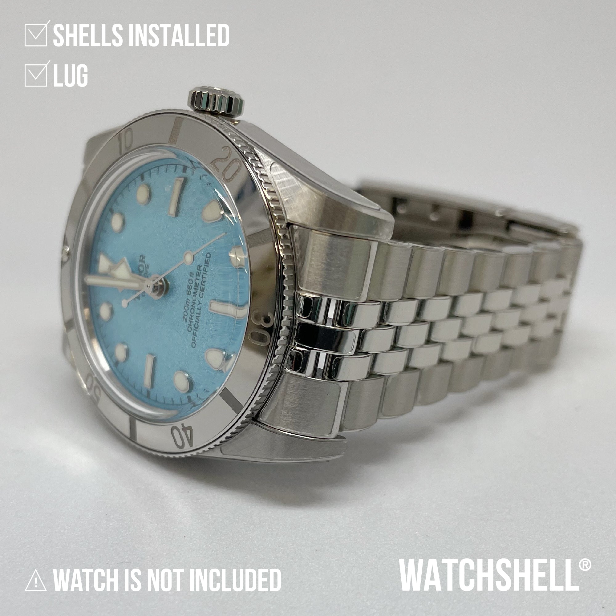 WATCHSHELL TUDOR BLACK BAY M79000-0001 37MM PROTECTIVE FILM