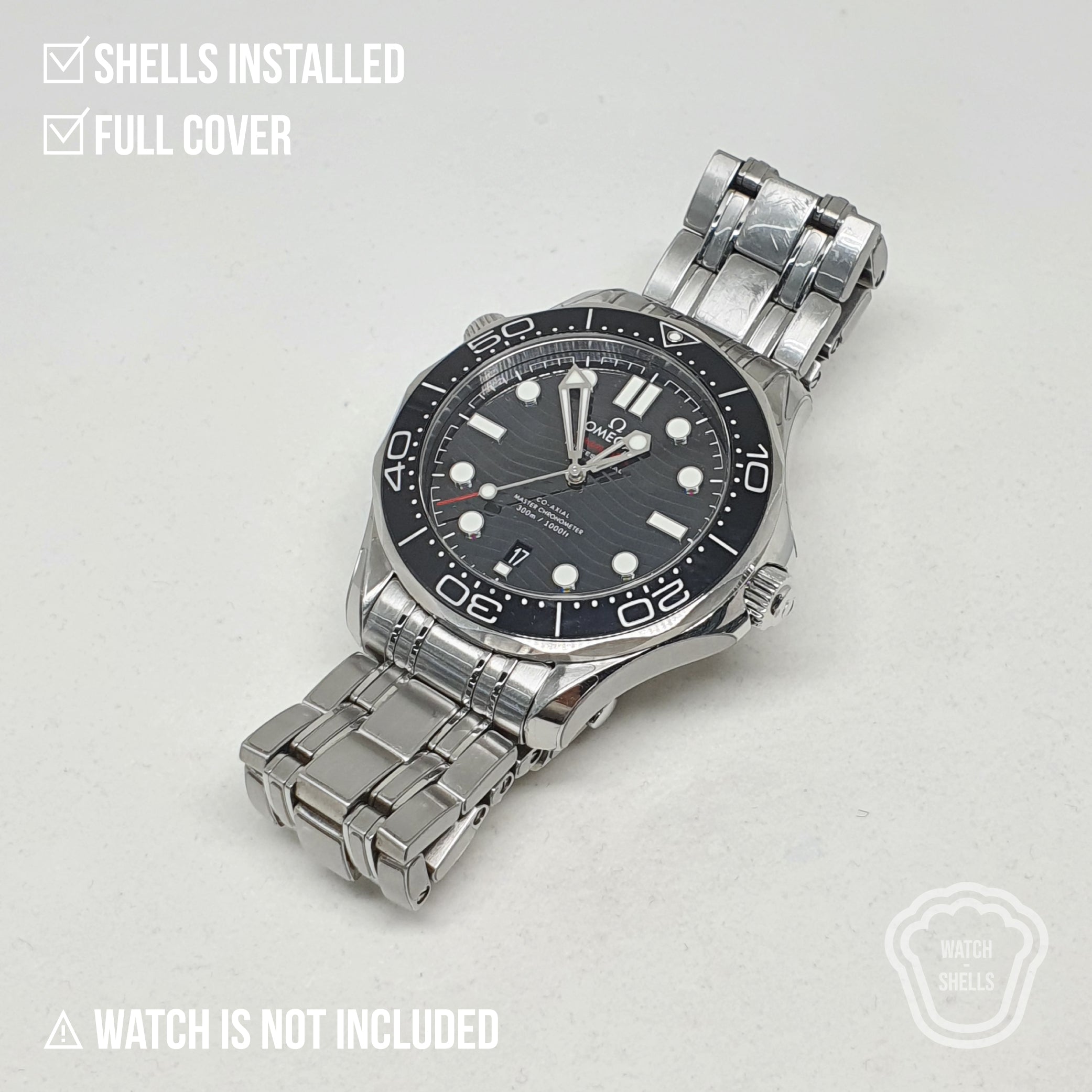 WATCHSHELL OMEGA DIVER 300M 210.30.42.20.03.001 42MM PROTECTIVE FILM