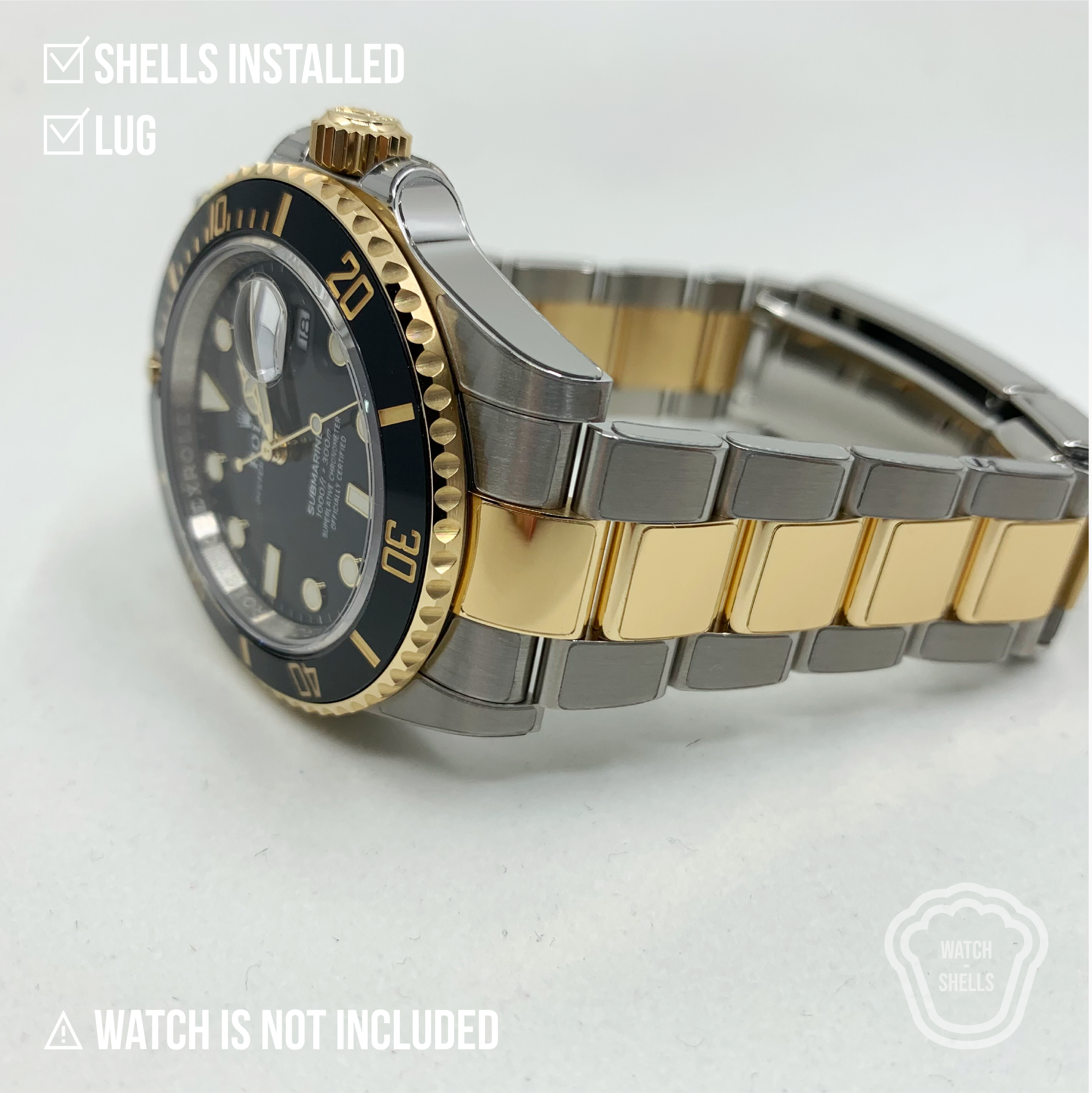 WATCHSHELL ROLEX SUBMARINER 126613LN 41MM OYSTER PROTECTIVE FILM