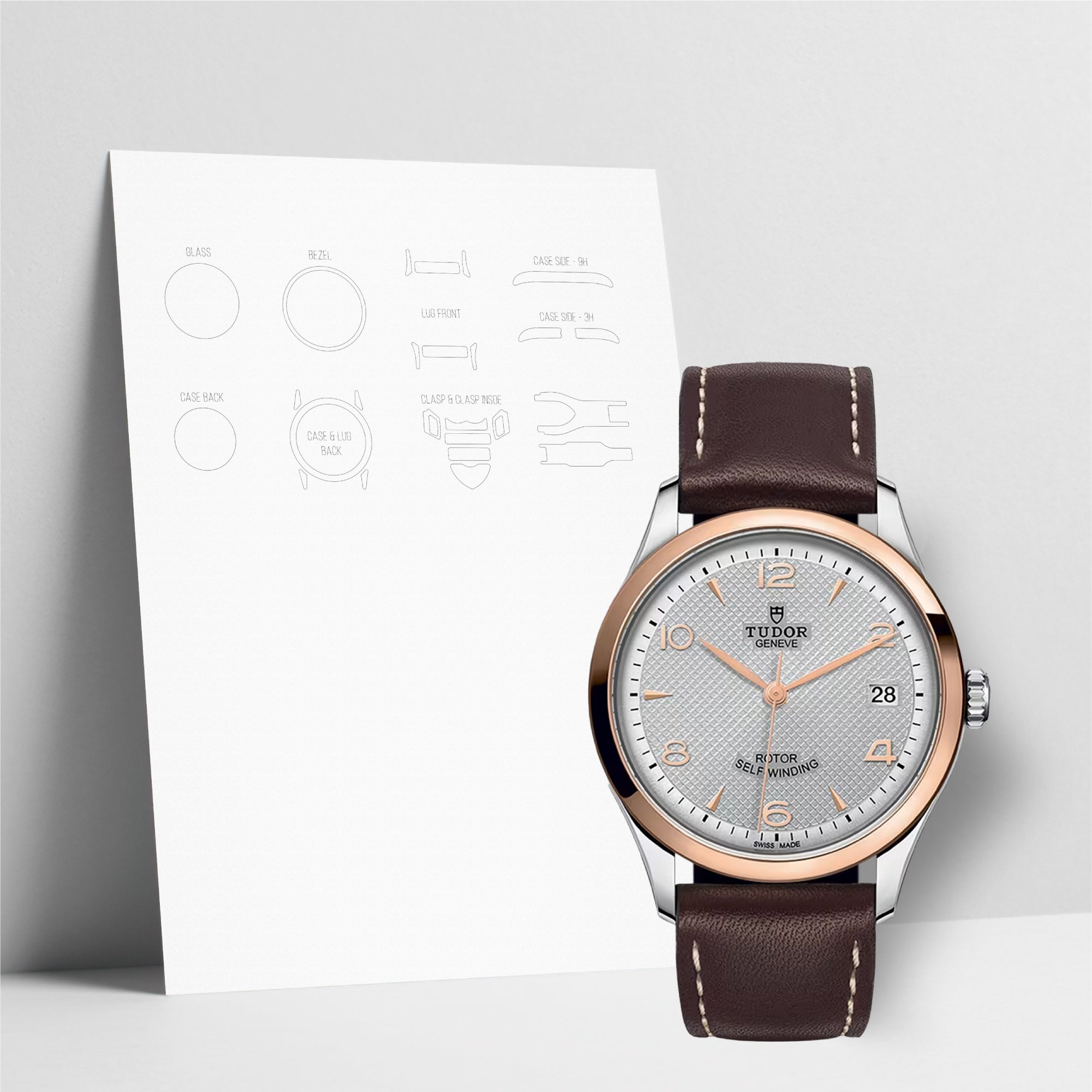 WATCHSHELL TUDOR 1926 M91451 36MM PROTECTIVE FILM