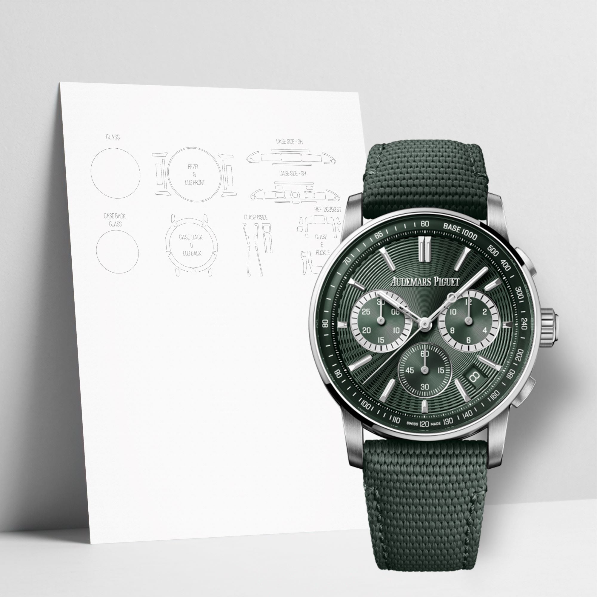 WATCHSHELL AUDEMARS PIGUET CODE 11.59 26393ST.OO.A056KB.01 41MM PROTECTIVE FILM
