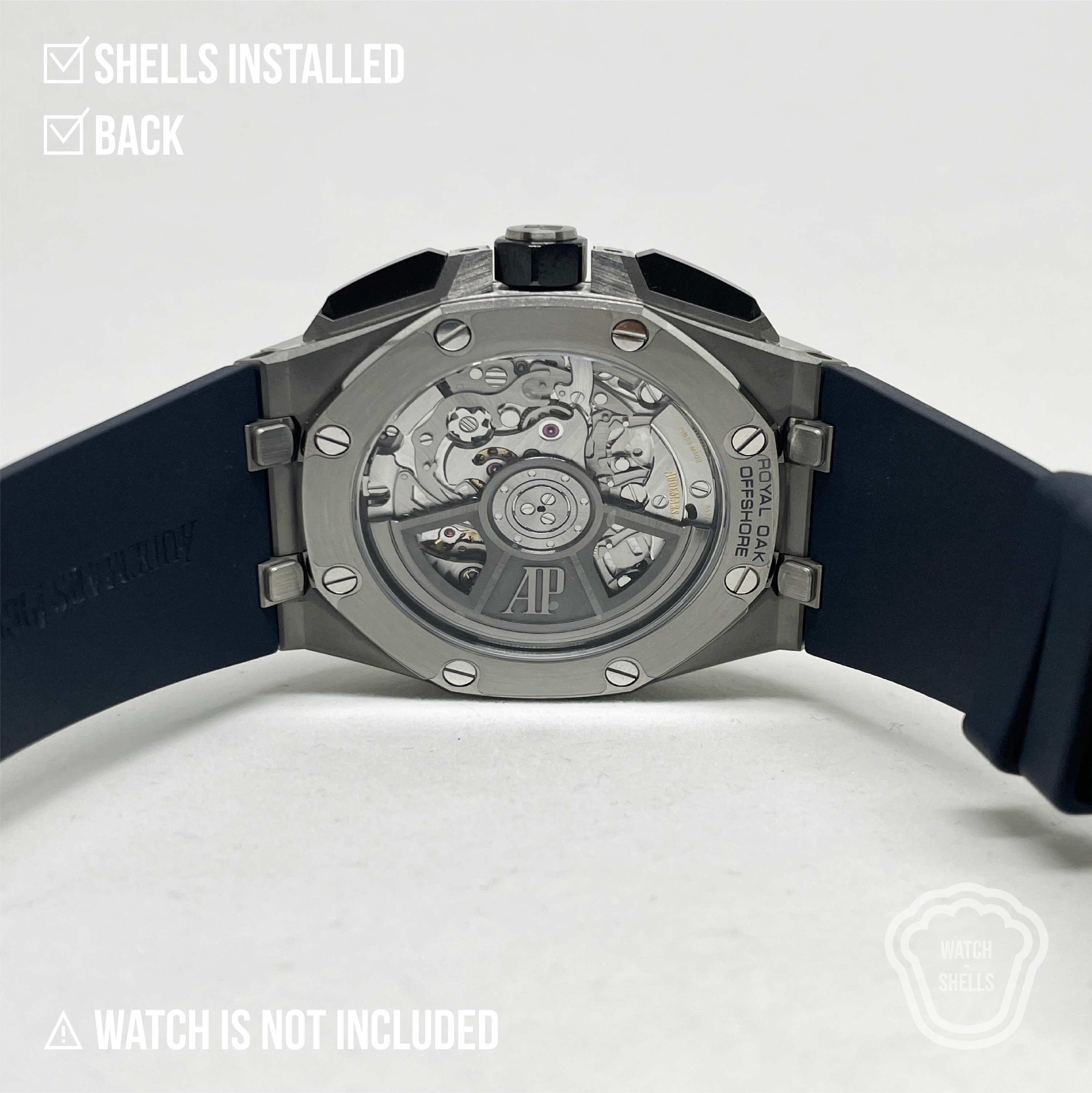 WATCHSHELL AUDEMARS PIGUET ROYAL OAK OFFSHORE 26420TI.OO.A027CA.01 43MM PROTECTIVE FILM