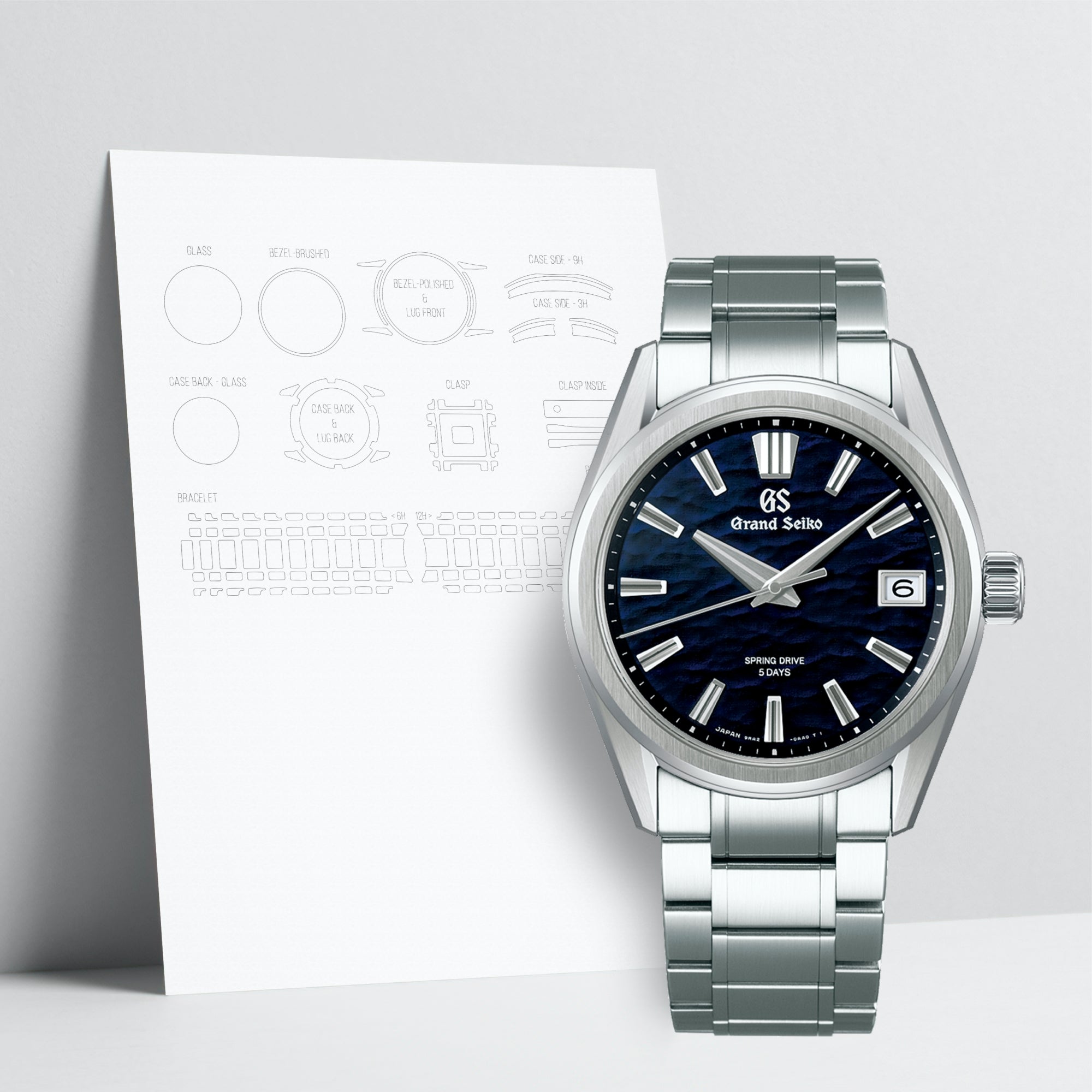 WATCHSHELL GRAND SEIKO SLGA021 40MM PROTECTIVE FILM