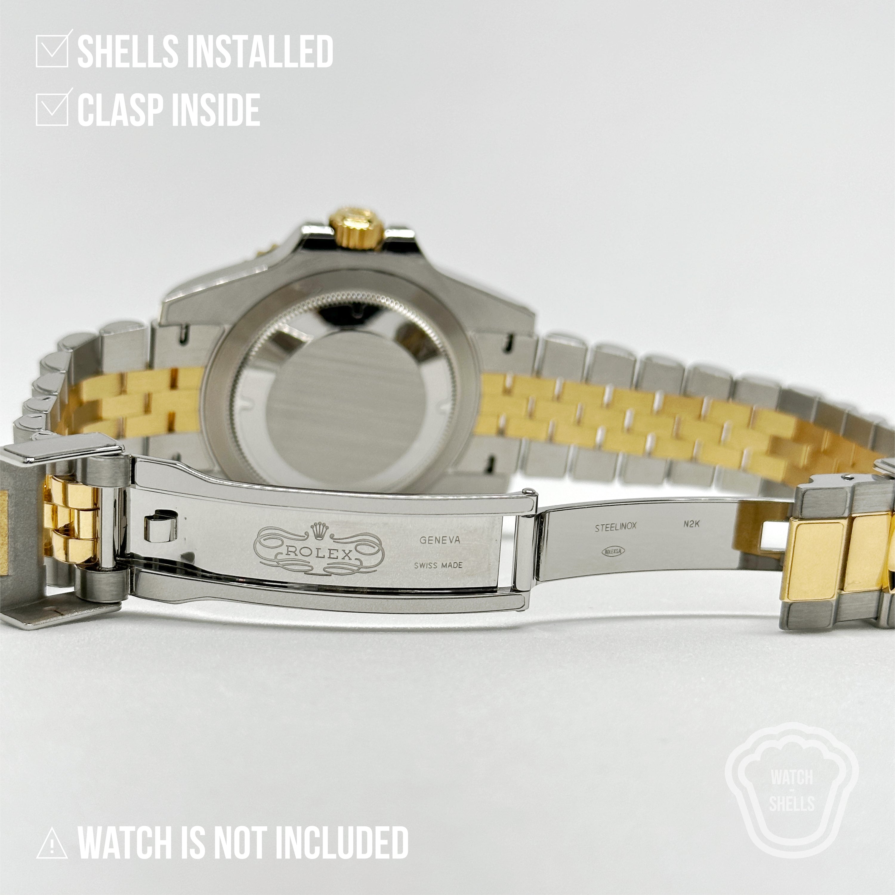 WATCHSHELL ROLEX GMT-MASTER II 126713GRNR 40MM JUBILEE PROTECTIVE FILM