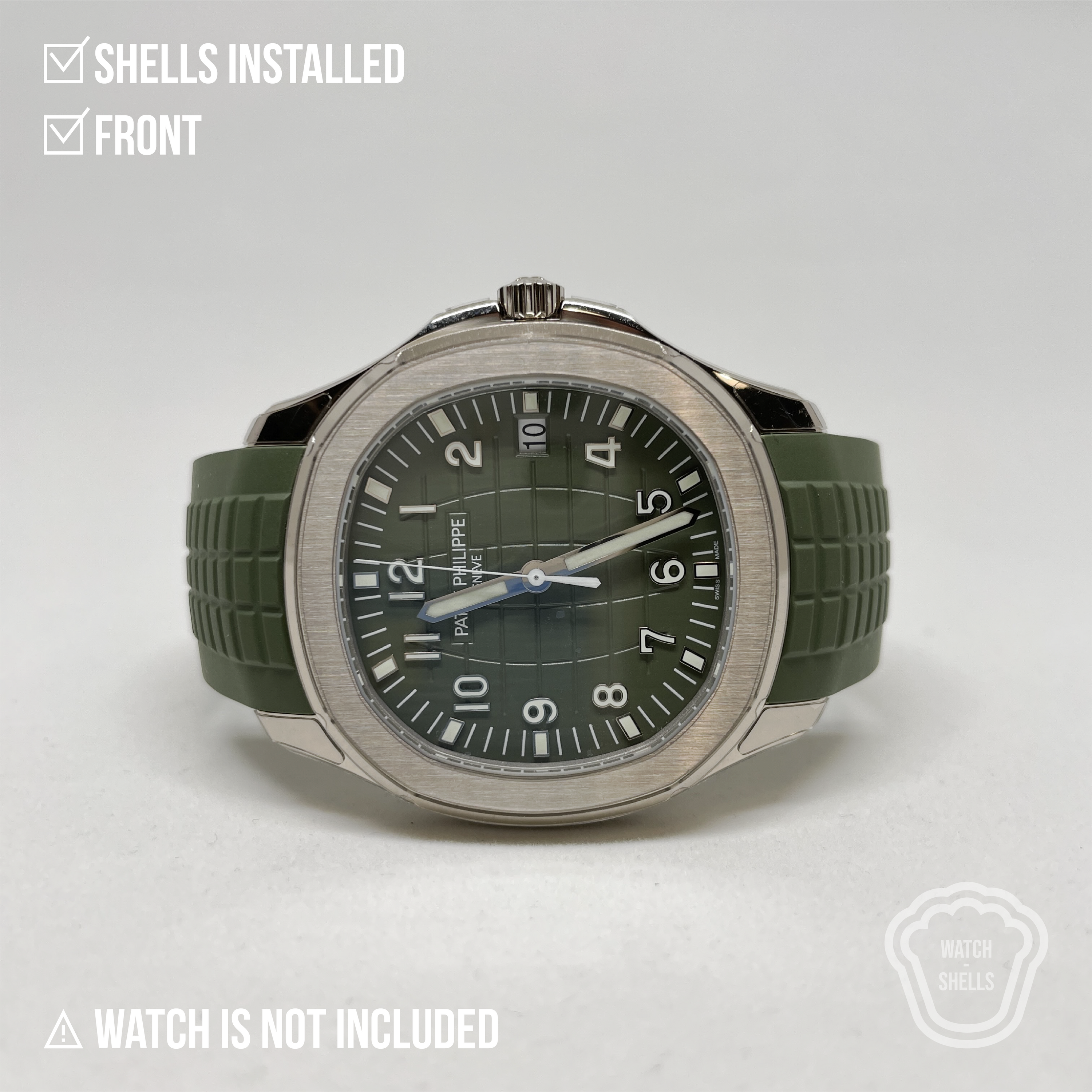 WATCHSHELL PATEK PHILIPPE AQUANAUT 5168G 42.2MM PROTECTIVE FILM
