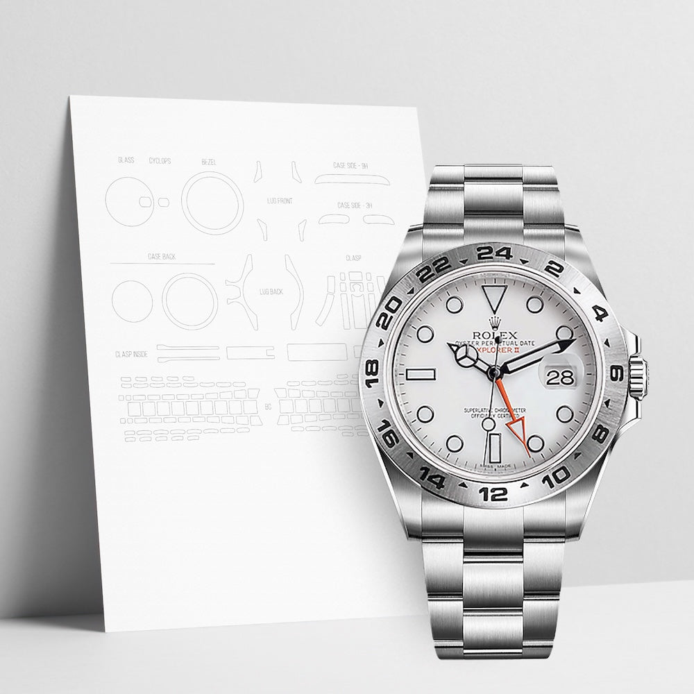 WATCHSHELL ROLEX EXPLORER II 216570 42MM OYSTER PROTECTIVE FILM