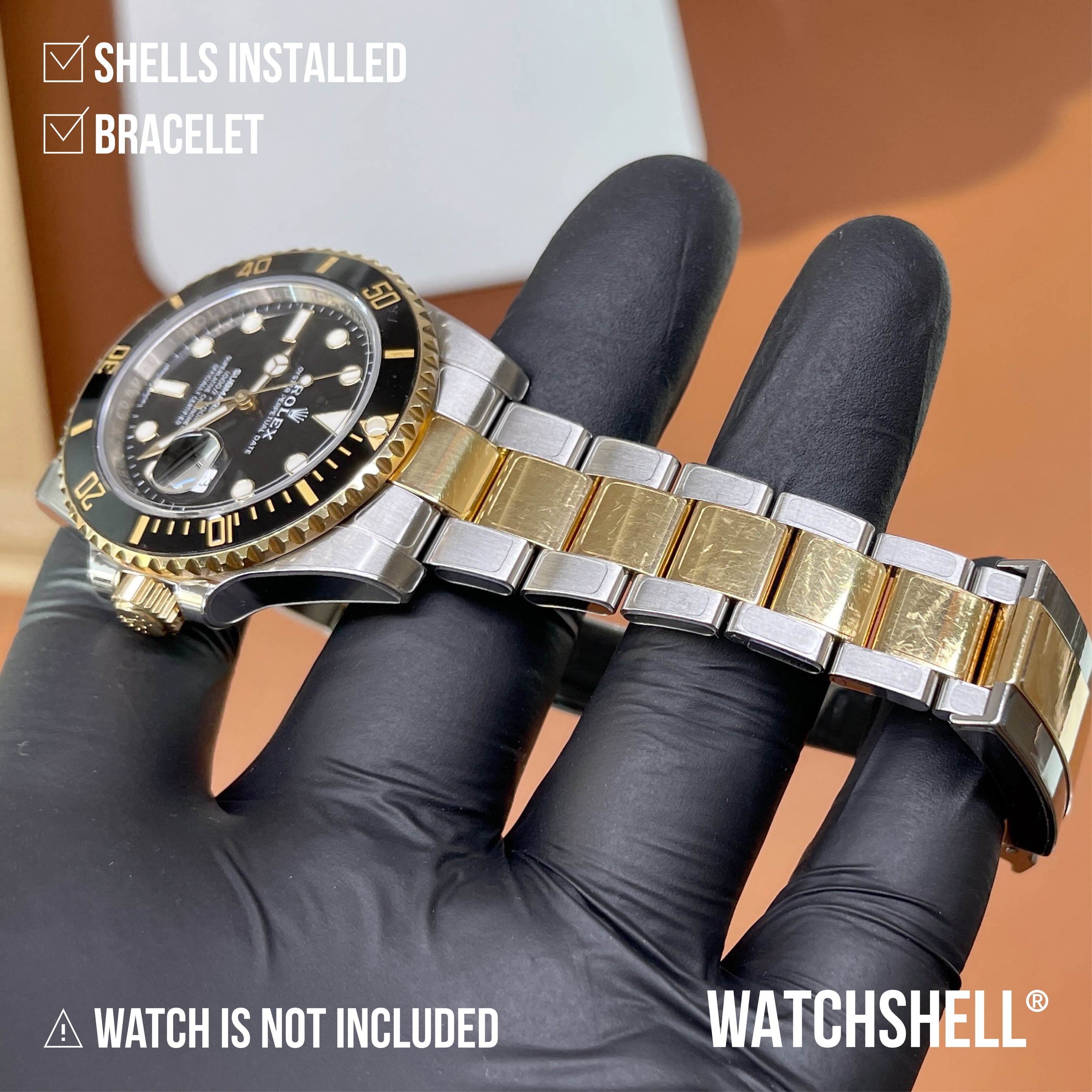 WATCHSHELL ROLEX SUBMARINER 116613LN 40MM OYSTER PROTECTIVE FILM