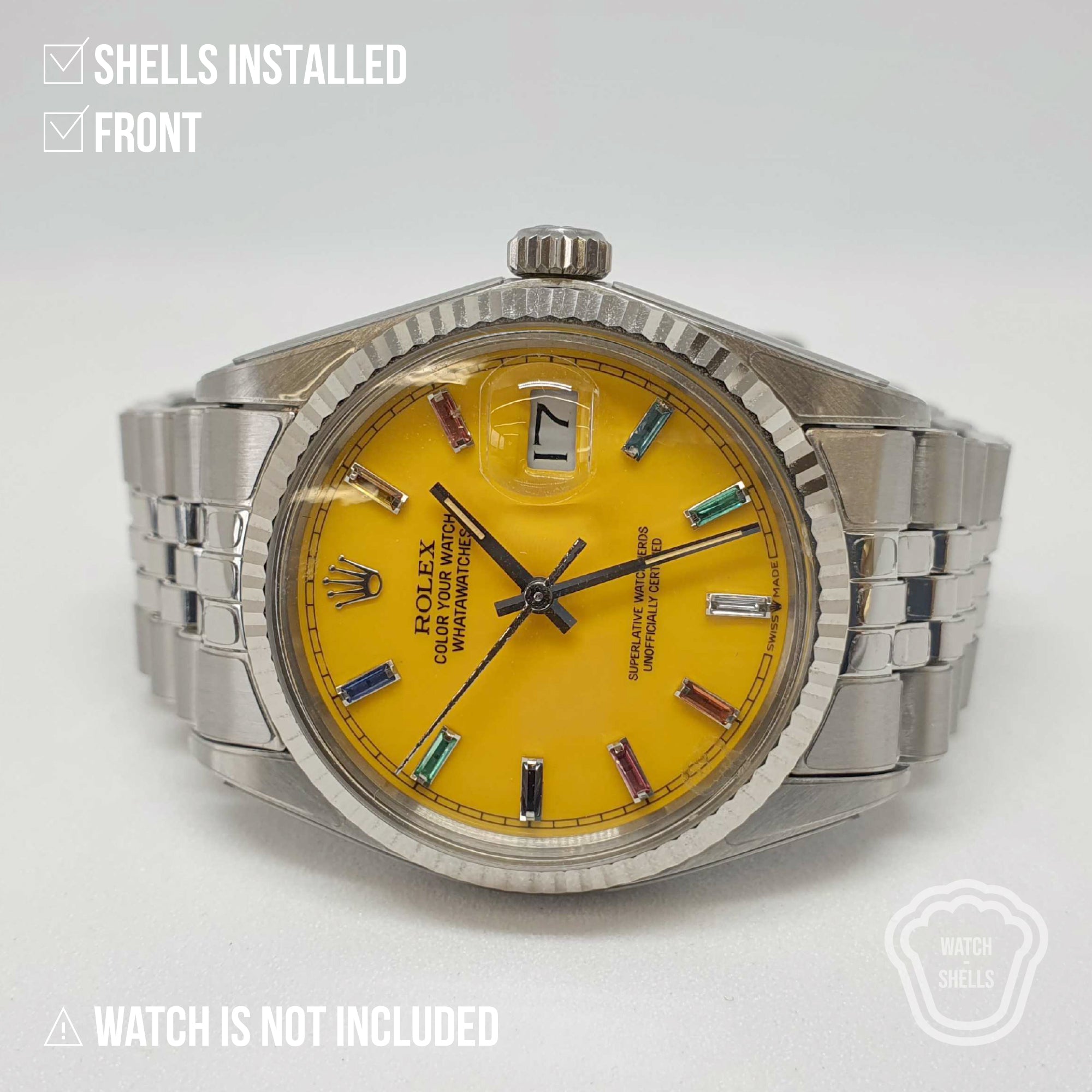WATCHSHELL ROLEX DATEJUST 16014 36MM JUBILEE PROTECTIVE FILM