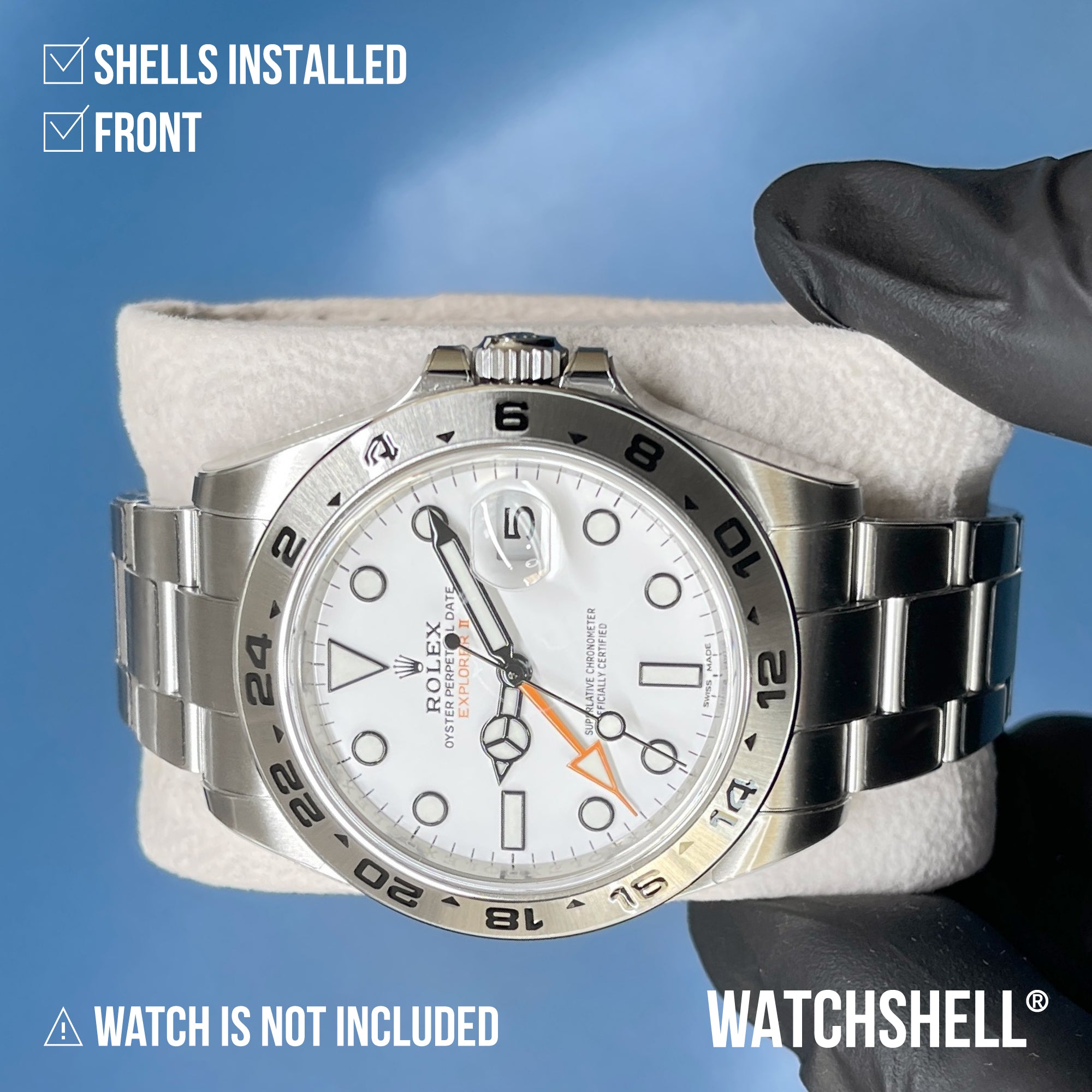 WATCHSHELL ROLEX EXPLORER II 216570 42MM OYSTER PROTECTIVE FILM