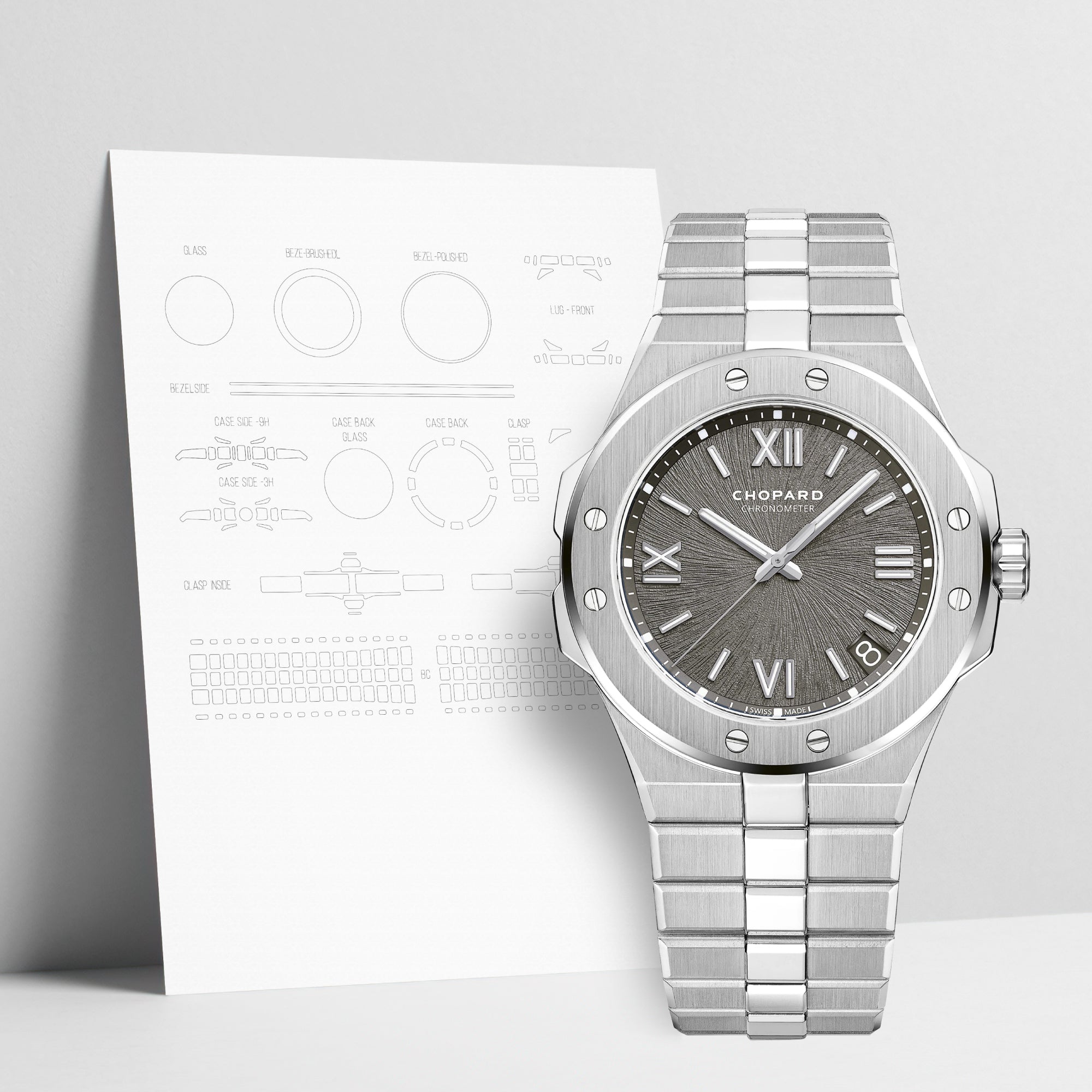 WATCHSHELL CHOPARD ALPINE EAGLE 298600-3002 41MM PROTECTIVE FILM