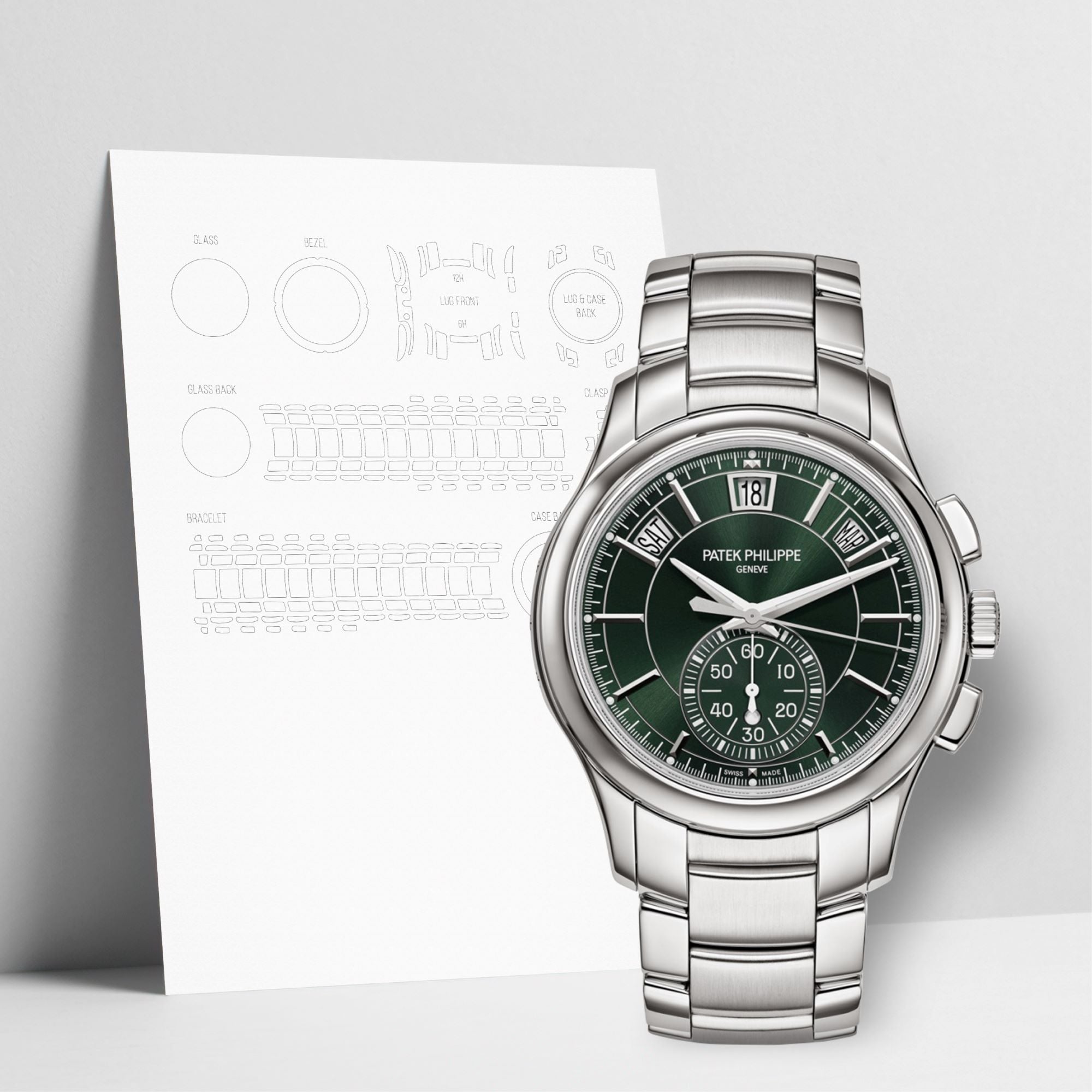 WATCHSHELL PATEK PHILIPPE COMPLICATIONS 5905/1A 42MM PROTECTIVE FILM