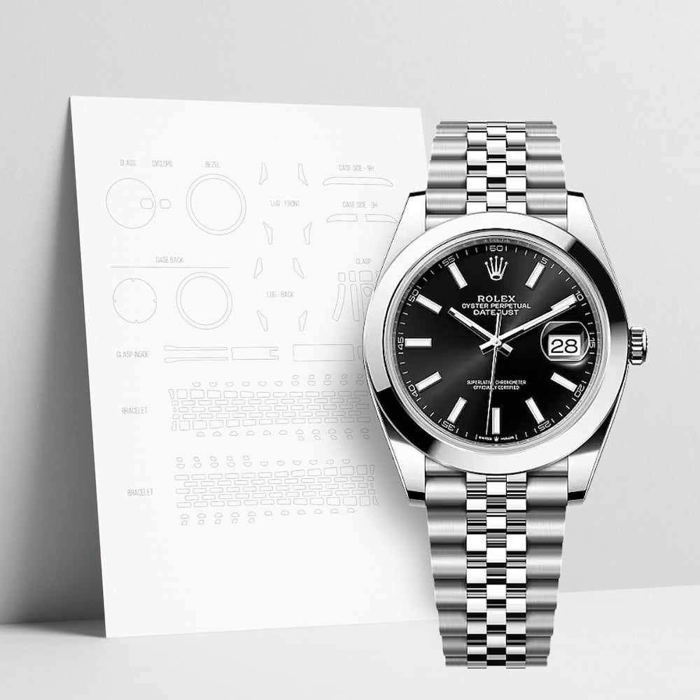 WATCHSHELL ROLEX DATEJUST 126300 41MM JUBILEE PROTECTIVE FILM