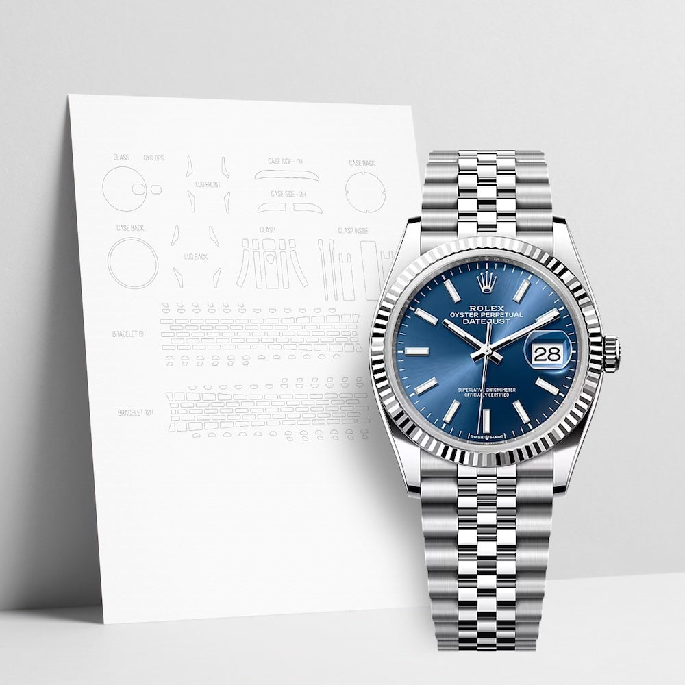 WATCHSHELL ROLEX DATEJUST 126234 36MM JUBILEE PROTECTIVE FILM