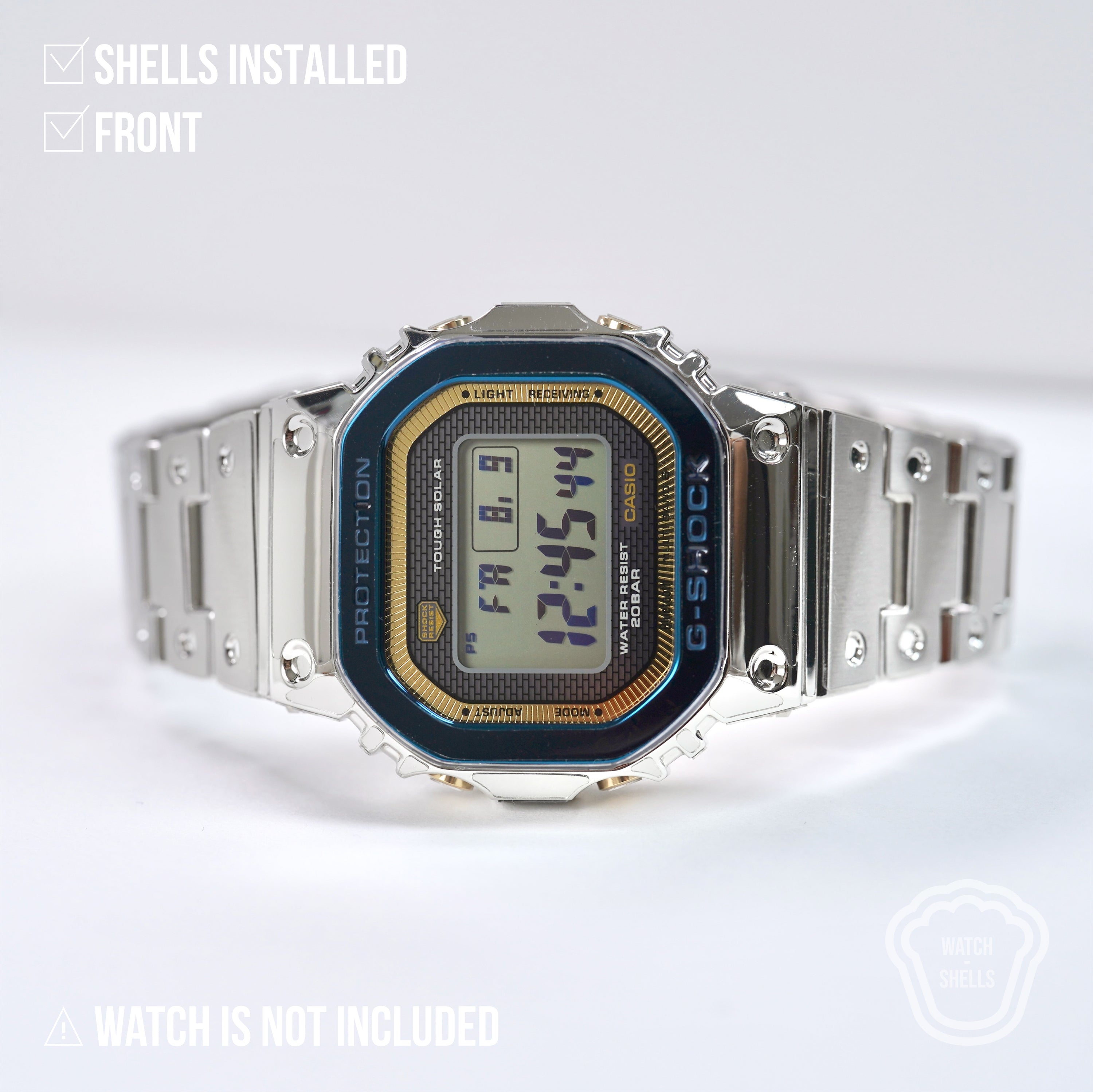 WATCHSHELL G-SHOCK GMW-B5000SS-2 PROTECTIVE FILM