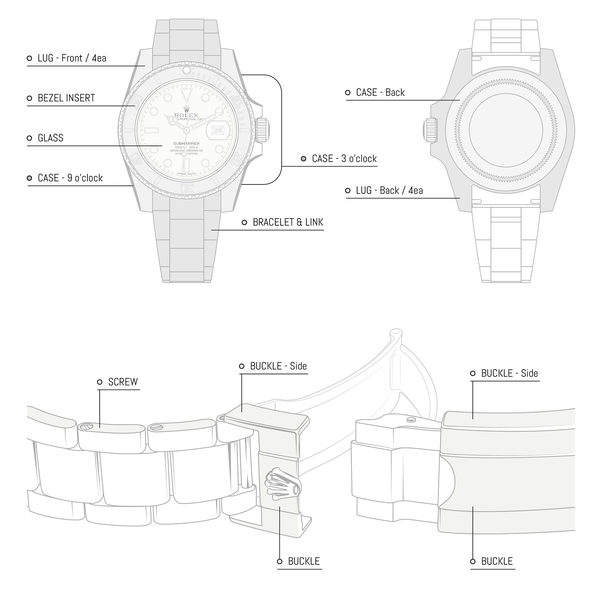 WatchShell for Hamilton Khaki Field H69449861 Koruyucuları