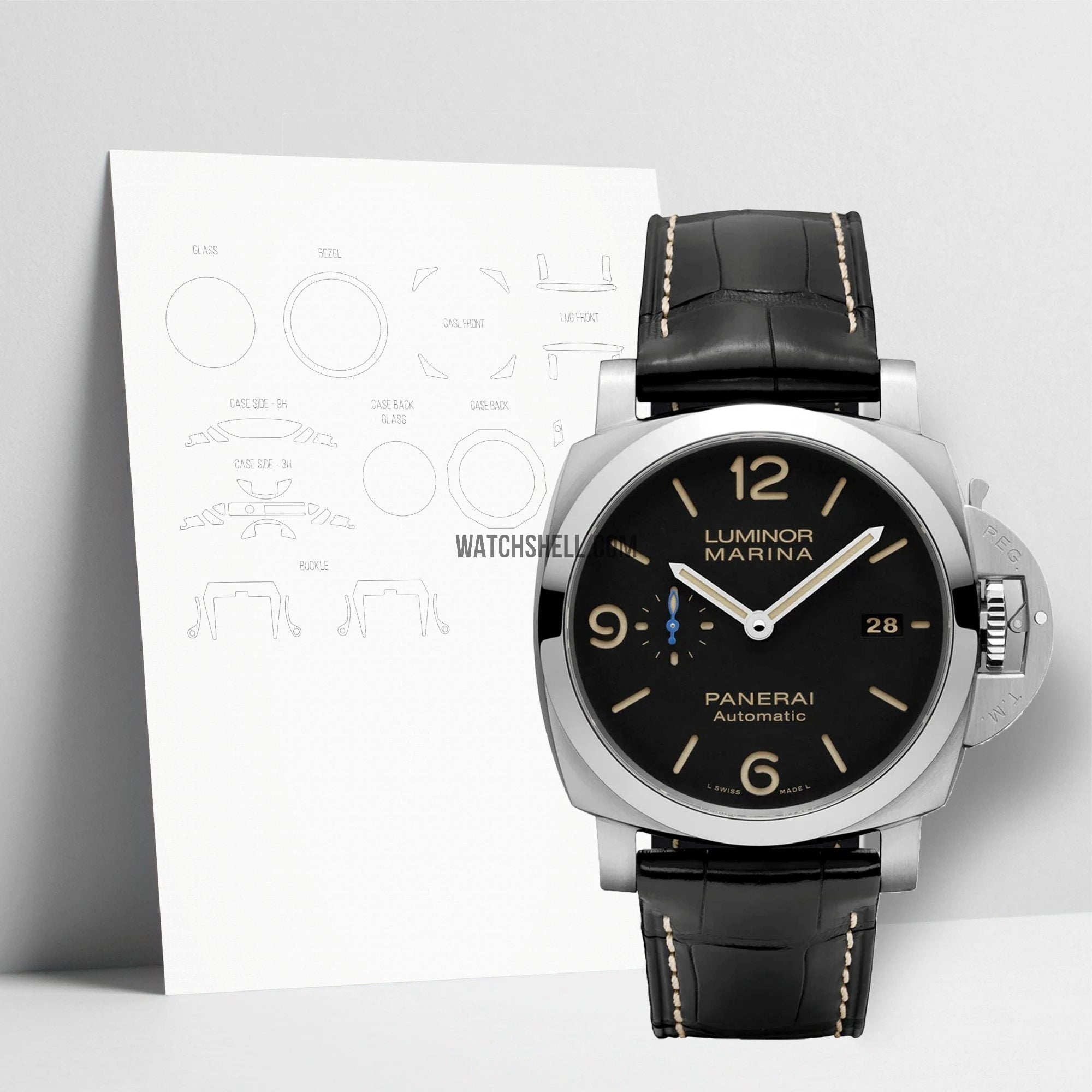 WatchShell for Panerai Luminor PAM01312 44mm WatchShell